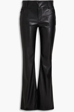 ALICE+OLIVIA Alice Olivia - Faux leather flared pants