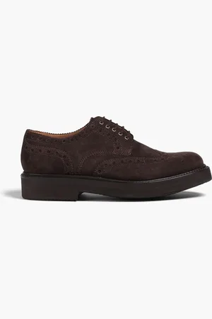 GRENSON Suede brogues - Brown