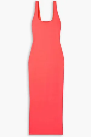 GOOD AMERICAN Scuba maxi dress - Orange