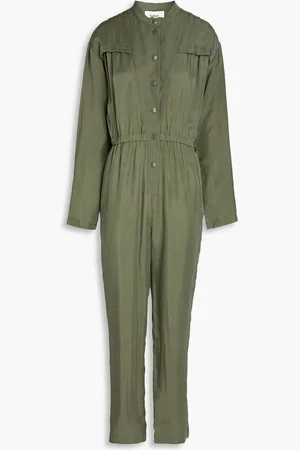 Bash Anissa cupro jumpsuit - Green