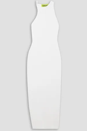 GAUGE81 Altea asymmetric ribbed-knit maxi dress