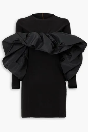 AZ FACTORY Lutz Huelle Norman stretch-jersey and taffeta mini dress