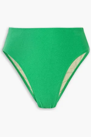 FAITHFULL THE BRAND Chania stretch-terry high-rise bikini briefs
