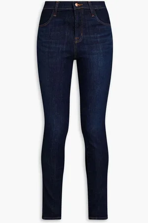 J Brand High-rise skinny jeans - Blue