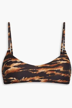 Melissa Odabash Vienna tiger-print bikini top