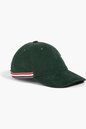 Thom Browne Cotton-corduroy baseball cap - Green