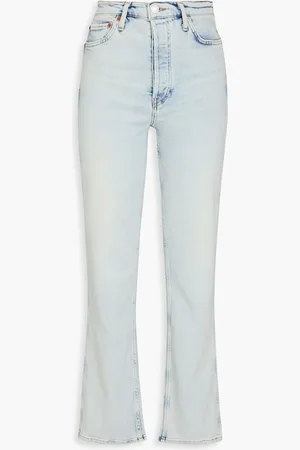 RE/DONE 90s high-rise straight-leg jeans - Blue