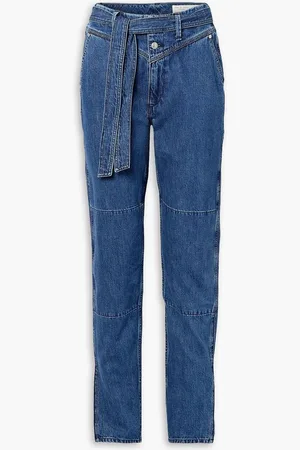RAG&BONE Mia high-rise tapered jeans - Blue