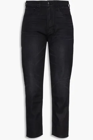 RAG&BONE Maya cropped waxed high-rise slim-leg jeans