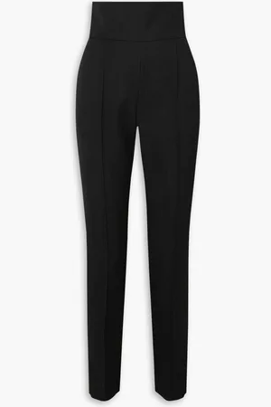 ALEXANDRE VAUTHIER Wool-blend gabardine slim-leg pants