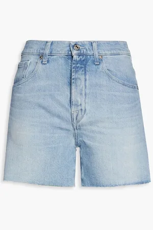 7 for all Mankind Billie denim shorts - Blue