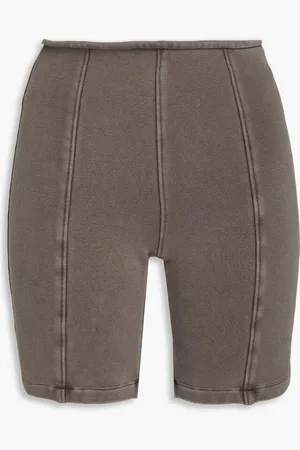 Alexander Wang French cotton-blend terry shorts - Neutral