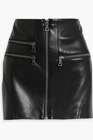 ALICE+OLIVIA Alice Olivia - Kendale faux leather mini skirt
