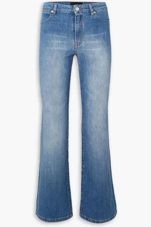 Joseph Duke cropped high-rise flared jeans - Blue