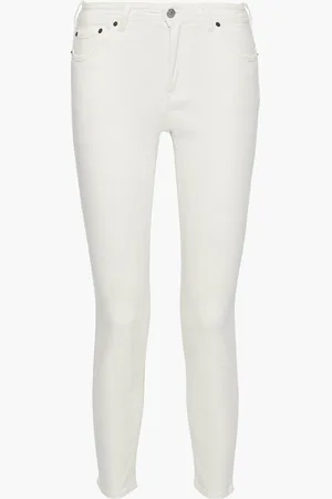 Acne Studios Climb mid-rise skinny jeans - White