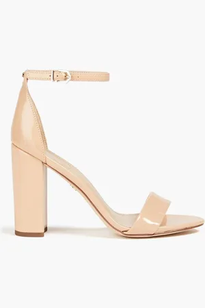 Sam Edelman Yaro patent-leather sandals - Neutral