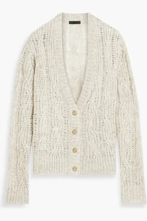 ATM Anthony Thomas Melillo Cable-knit cardigan - Green