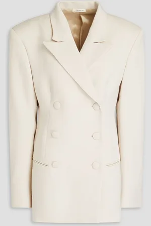 BITE Cheval wool blazer - White
