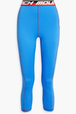 Aztech Next To Skin cropped stretch-jersey leggings - Blue
