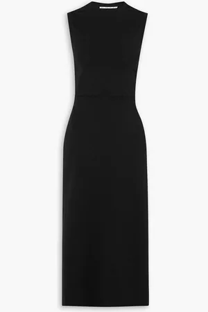 Proenza Schouler Wrap-effect stretch-cotton jersey midi dress