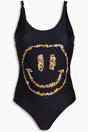 Ganni Printed swimsuit