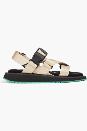 Ganni Grosgrain sandals - Neutral