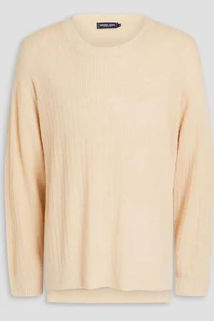 Frescobol Carioca Sancho ribbed cotton-blend sweater - White