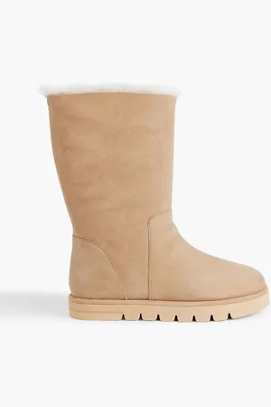 Stuart Weitzman Cozy shearling boots - Neutral