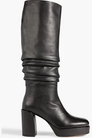 3.1 Phillip Lim Naomi ruched leather knee boots
