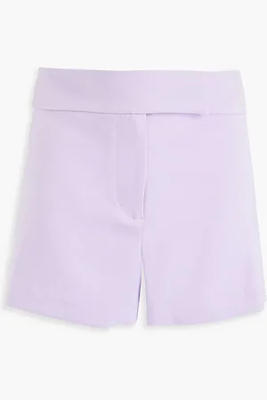 ALICE+OLIVIA Alice Olivia - Crepe shorts - Purple