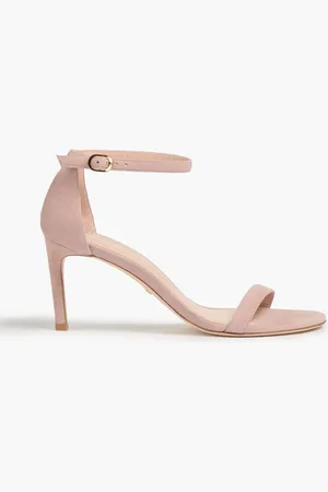 Stuart Weitzman Suede sandals - Pink
