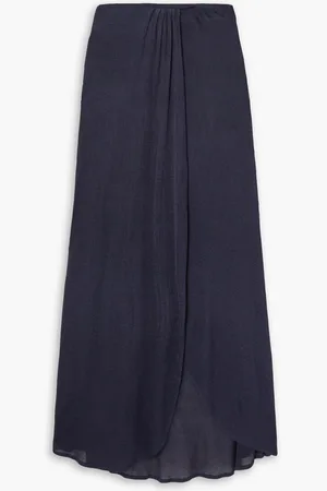 Savannah Morrow Birdie bamboo maxi skirt - Blue