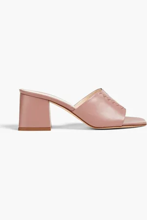 Elleme Stitch leather mules - Pink
