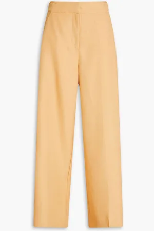 Holzweiler Twill wide-leg pants - Orange