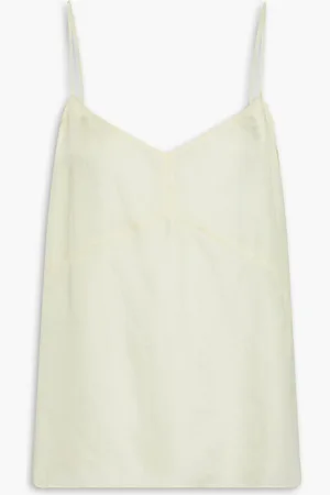 tibi Satin camisole - Yellow