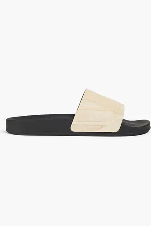Frescobol Carioca Suede slides - Neutral