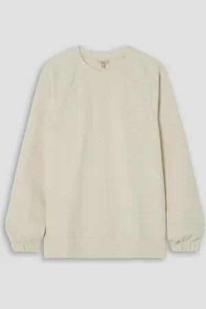 Eberjey Cotton-blend jersey sweatshirt - White