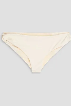 Marysia Venice gathered bikini briefs - White