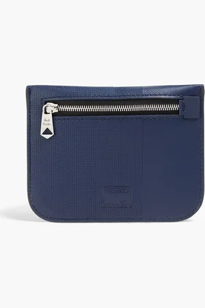Paul Smith Textured-leather cardholder - Blue