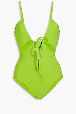 CHRISTOPHER ESBER Cutout swimsuit - Green
