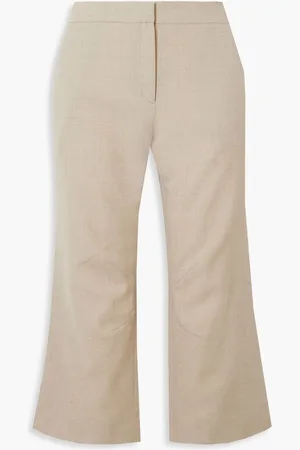 Ioannes Racing woven kick-flare pants - Neutral
