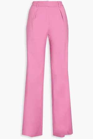 Derek Lam Pleated twill straight-leg pants