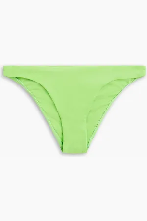 Bondi Born Mina low-rise bikini briefs - Green