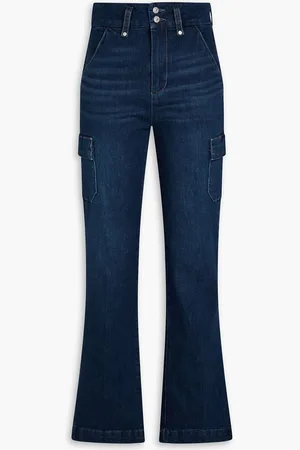 Paige Dion high-rise flared jeans - Blue