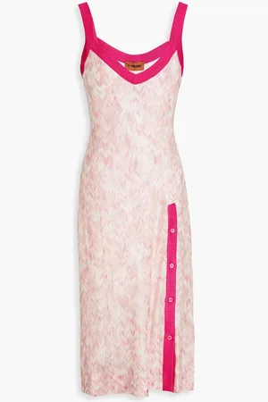 Missoni Crochet-knit dress - Pink