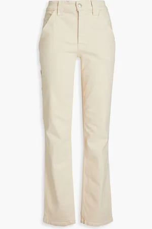 A.L.C. Kennedy mid-rise straight-leg jeans - Neutral