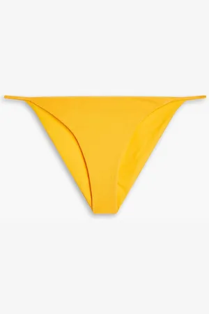Jade Swim Bare Minimum terry bikini briefs - Yellow