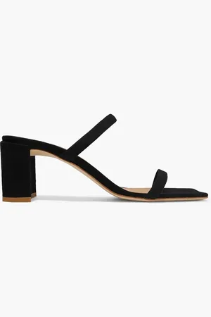 By Far Tanya suede mules