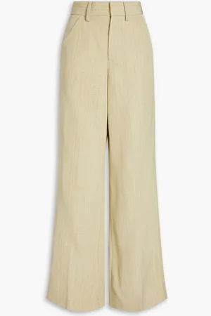 PETAR PETROV Gareth woven wide-leg pants - Neutral