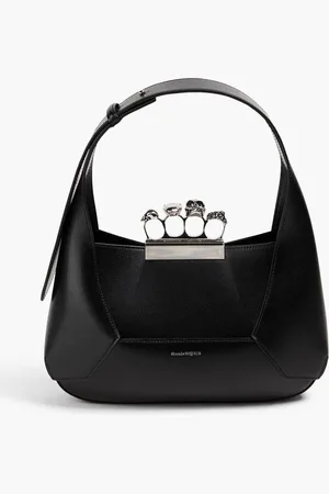 Alexander McQueen Jewelled leather shoulder bag
